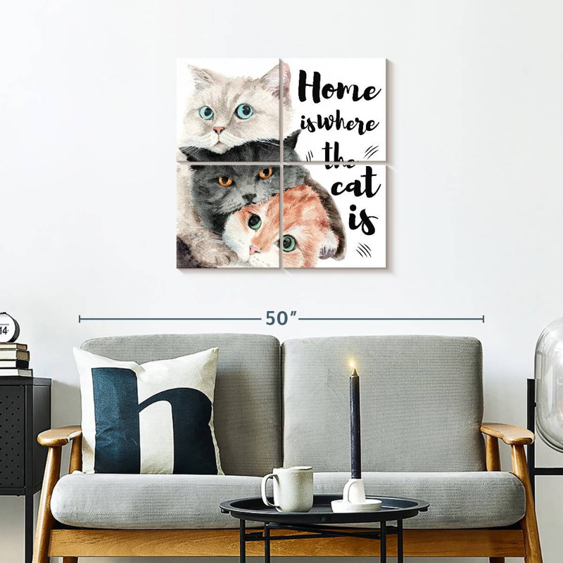 Kema Home Cats Wall Sign