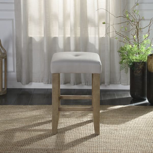 Ensemble de 2 tabourets de cuisine gris et chêne à hauteur de comptoir | Idée de cadeau