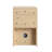 12 Inch Small Wall Mounted Storage Shelves, Bathroom Storage, Plywood, American White Oak-1487182922