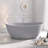 65'' x 33'' Soaking Solid Surface Bathtub-110437437