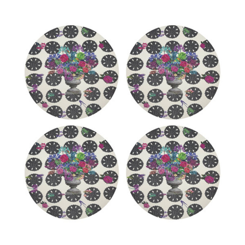 Pistils Metal Bouquet Pebble 16" Vinyl Placemat