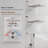 Herathena 3 Functions Thermostatic Luxury Shower System with Rough-in Valve-66097088