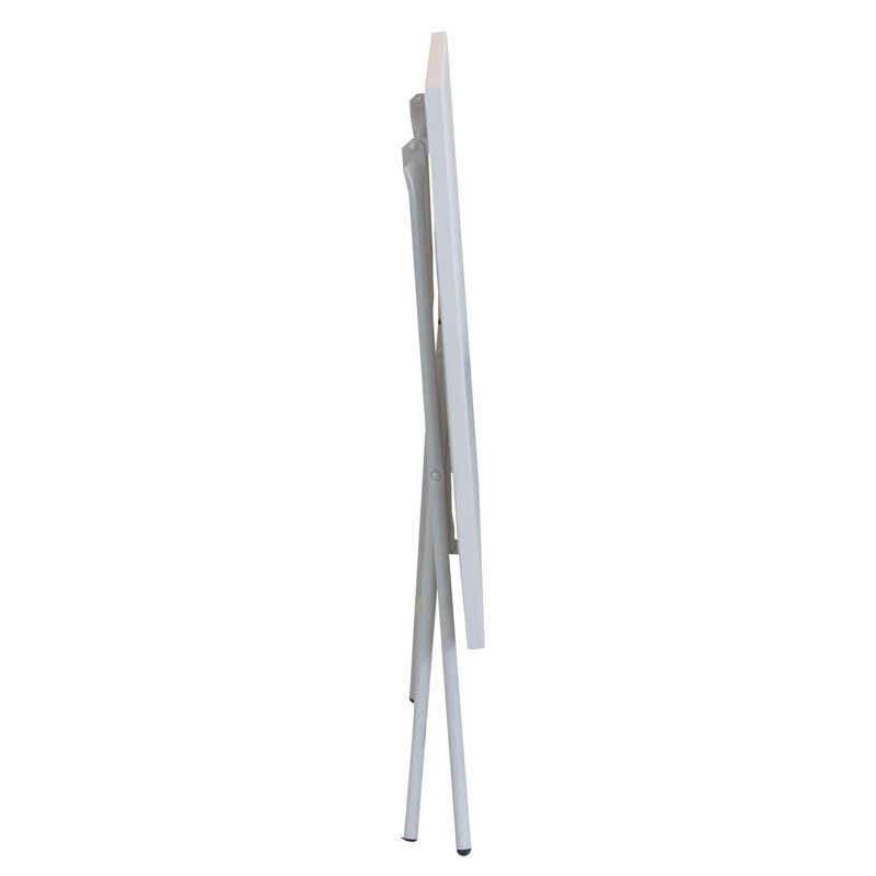 Tammo Rectangular Folding Table, 72cm H x 70cm L x 70cm D, Turtledove