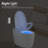 Smart Toilet With Self-Cleaning Nozzle, Heated Seat, Night , Foot Sensor Flush, Power Outage Flushing, Silent Slow Descent, Soft Close, Auto 3 Temp Settings Ceramic Bidet Temperature Settings,
