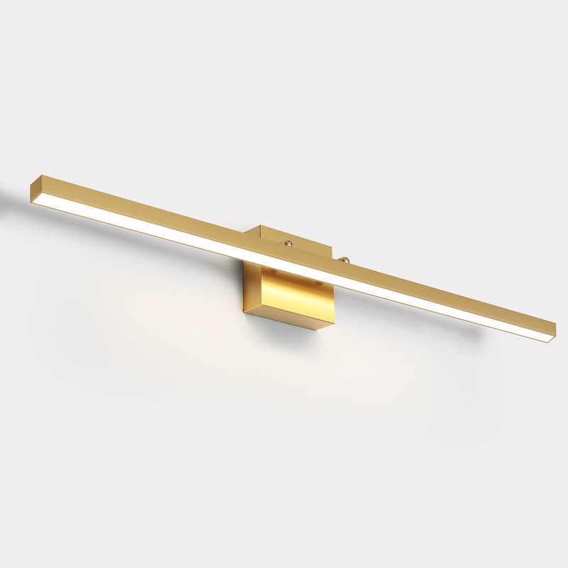 Abud Dimmable LED Vanity Light 31.8 Inches, Gold