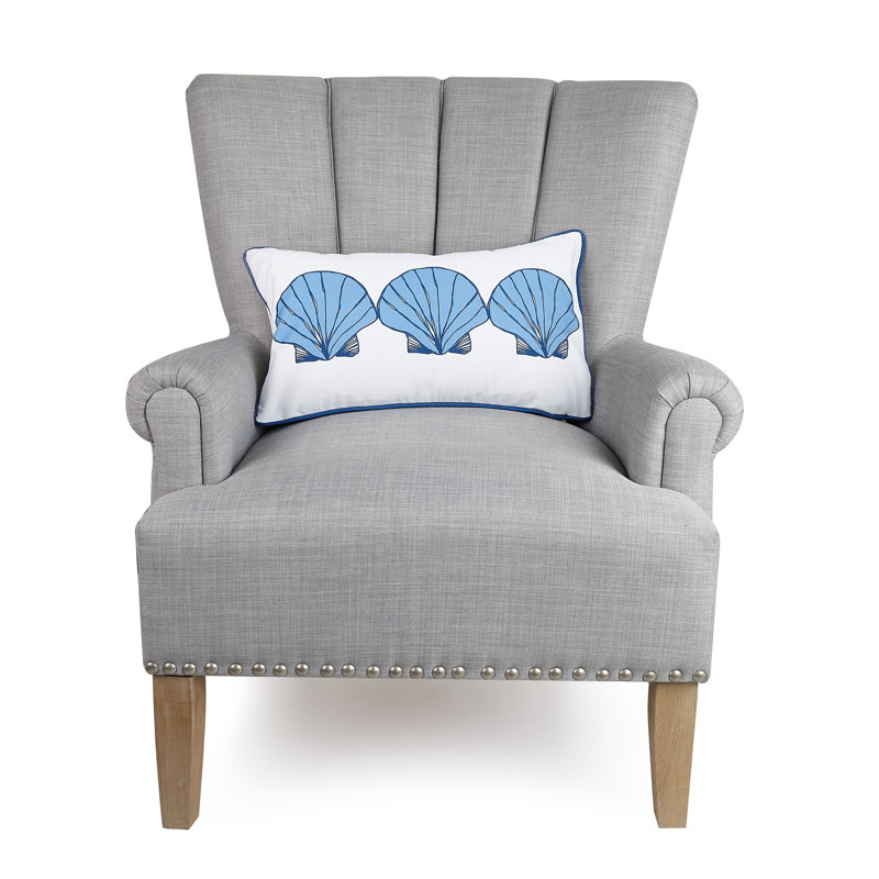 Coastal Cotton Throw Pillow