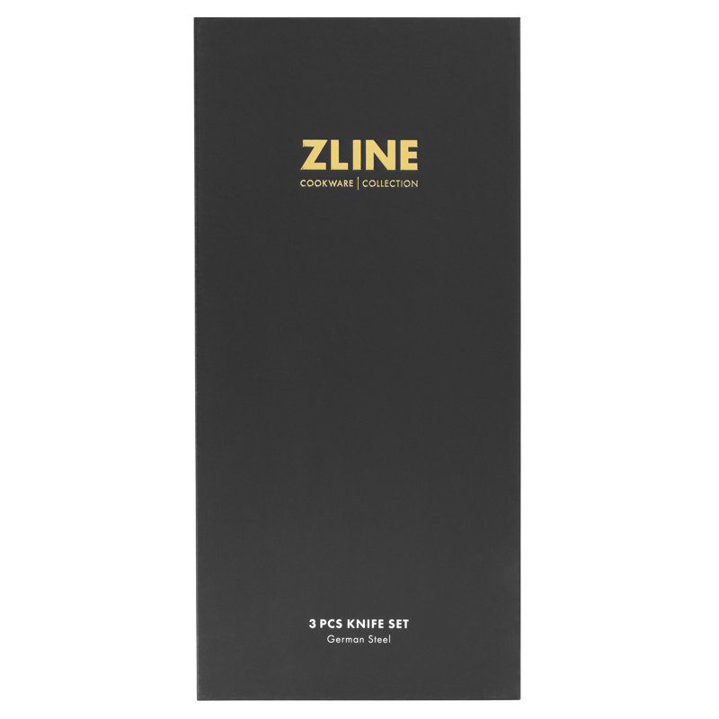 ZLINE 3-Piece Professional German Steel Kitchen Knife Set