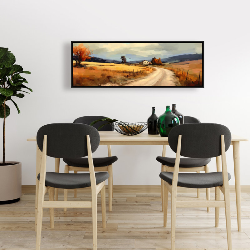 «Country Path» sur toile