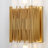 Ulah 17.5" Height Gold Wallchiere