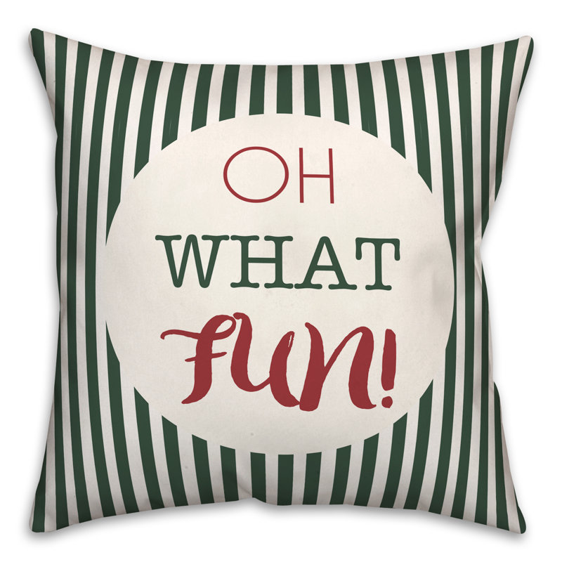 Striped Throw Pillow