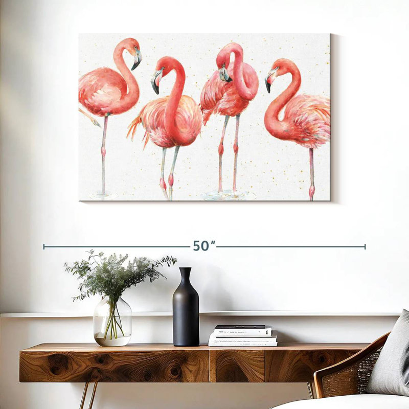 Brampt Gracefully Pink VIII, 26" H x 39" W