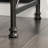 L-Shaped Metal Frame Desk With Built-In USB Ports