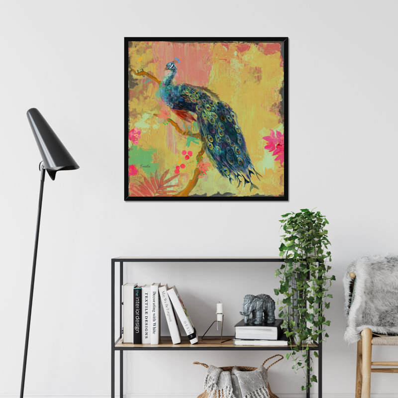 Animal Utopia IV by Evelia Designs - Painting, Black Framed Paper Print, 55cm H x 55cm W