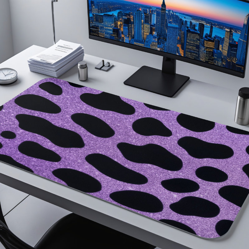 Polyester Desk Pad, 14.4x12.1