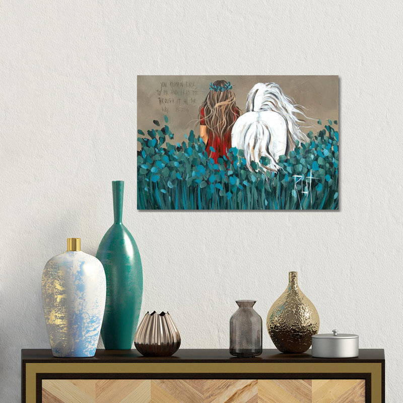 «You Remain Close» - Giclée sur toile tendue avec châssis, H 12 po x l 18 po
