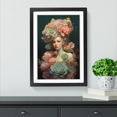 Succulent Romanticism - Framed Print
