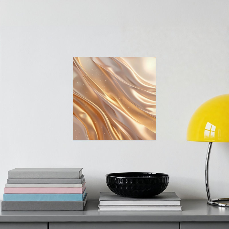 Akur No Frame Print on Canvas, 25.4 cm H  x 25.4 cm W