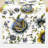 Delyth Handmade Floral Table Runner Jaco Blue Polyester Dining Table Runner for Luxurious Table Decor