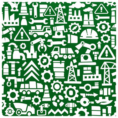 Industrial Tools Pattern Comforter