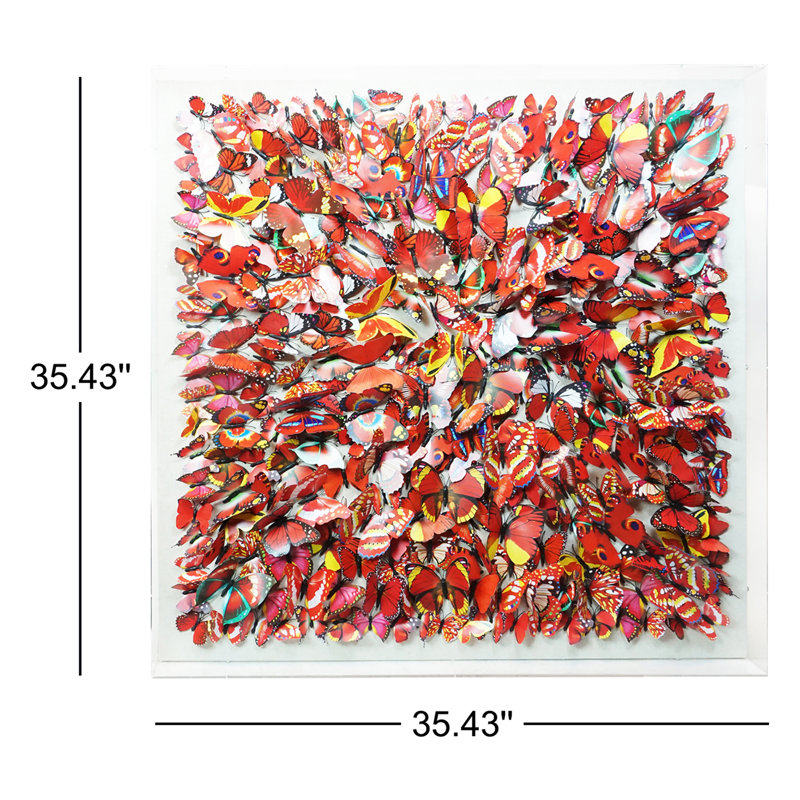 Handmade Modern Wall Decor on Resin
