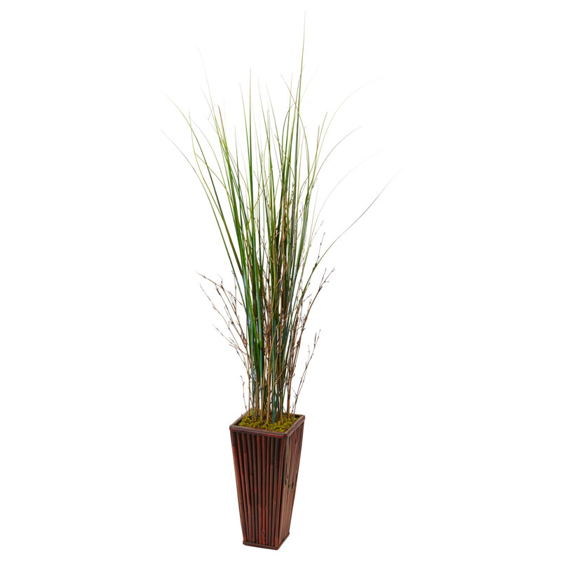 Plante de sol artificielle 39" en pot à fleurs