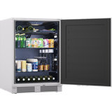Presrv 24" 136 Cans (12 oz.) Outdoor Rated Convertible Beverage Refrigerator