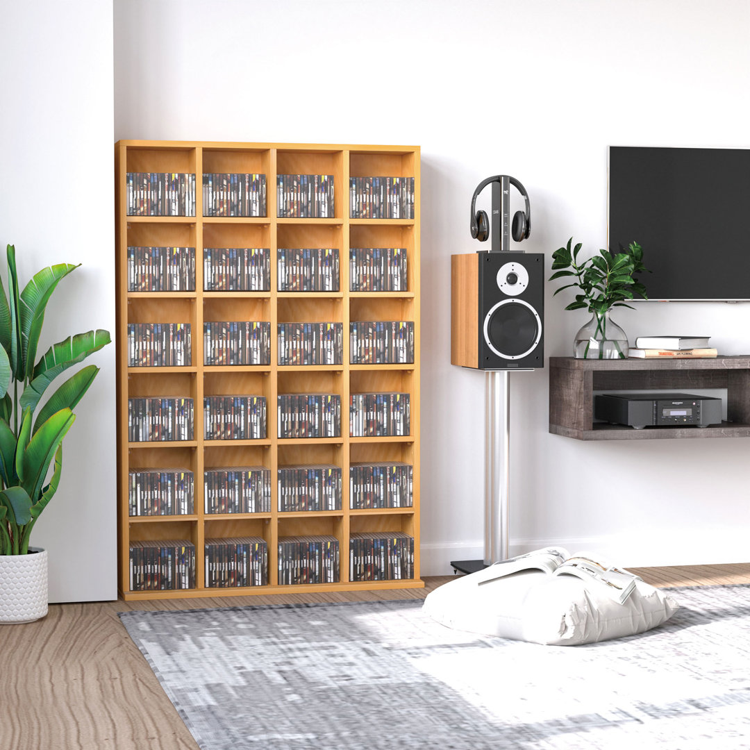 Claudio 130.5cm H x 89cm W Cube Bookcase