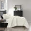 Ensemble de courtepointe en velours ivoire Pointehaven-117339460-117339465