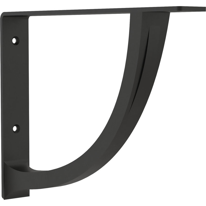 Supports de tablette évasés, Noir mat
