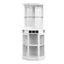 Bar d'angle avec rangement pour bouteilles de vin 73 po Haakenson-142927418