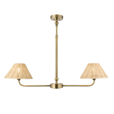 2 - Light Linear Chandelier