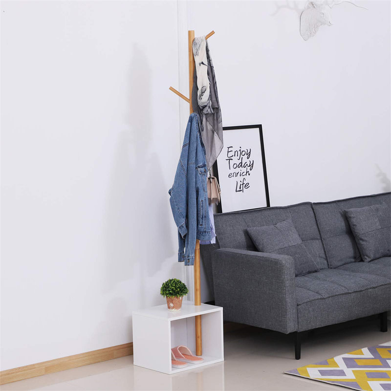 Fardows Freestanding 6 - Hook Coat Rack