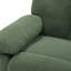 Fauteuil inclinable, pivotant, moderne et rembourré avec tissu texturé pour salon et chambre de bébé-134385163