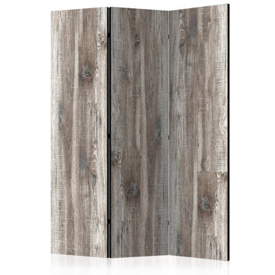 Gjylferie 135cm W x 172cm H 3 - Panel Solid Wood Folding Room Divider