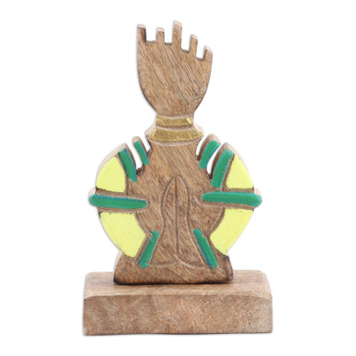 Sculpture en bois faite à la main