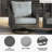 Erdita Swivel Wicker Outdoor Lounge Chair