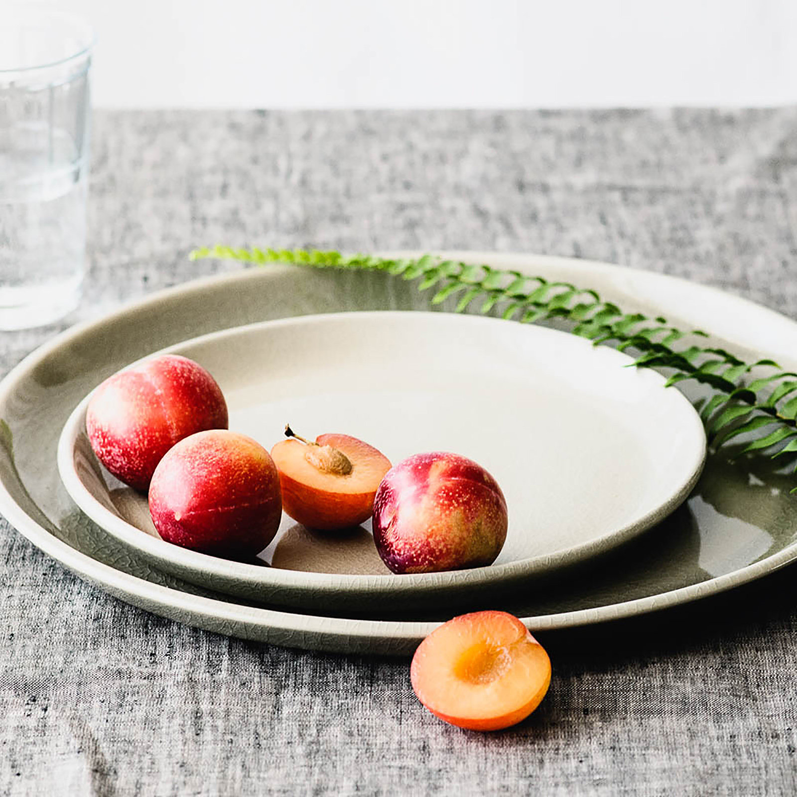 Borgen 8" Salad Plate, Muslin