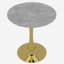 Table basse de 27,56 pouces de diamètre - 28,35 po de hauteur, table d'appoint de salon polyvalente-219447124-219447126