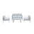 Aynura 13 Piece Rattan Lounge Dining with Cushions