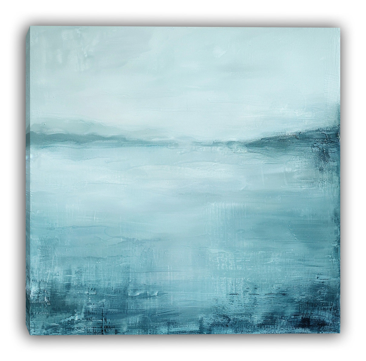 Highland Dunes Open Sky Water Wrapped Canvas Wall Art | Wayfair
