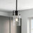 1-Light Modern Dimmable Cylinder Pendant Light-1119583071