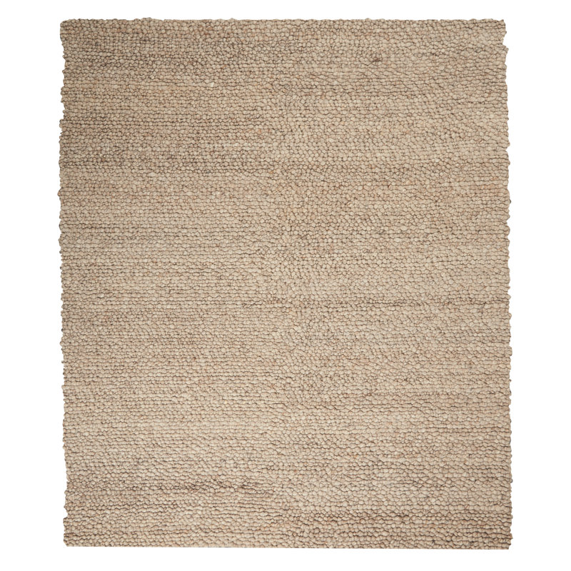 Tapis brun en laine Trussville, Rectangle 9 pi x 12 pi