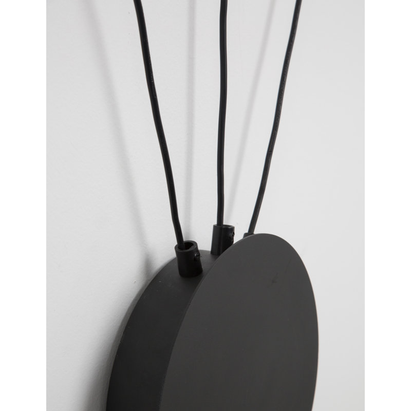 3 - Light Black LED Cluster Pendant