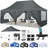 118" W x 118" D Pop Up Canopy Tent with 6 Sidewalls - Adjustable Height, Waterproof & UV-Resistant, Includes Carry Bag, Sandbags, Stakes, and Ropes for Parties & Commercial Use"-114121387