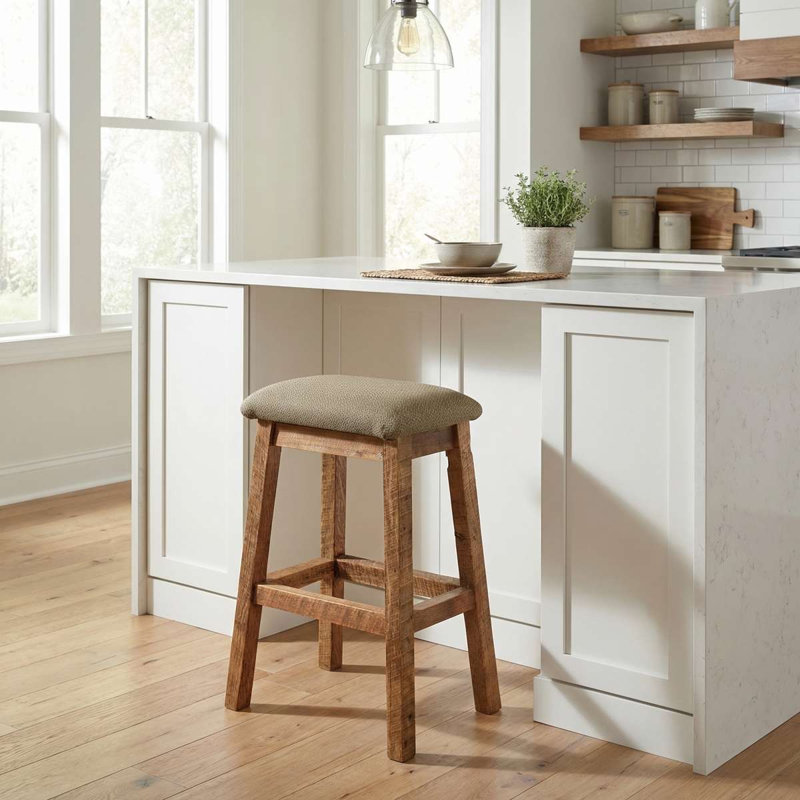 Tabouret de bar Barnwood Saddle