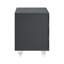 Jameir Lacquer Finish Lucite Leg Side Table/Accent Table/Nightstand-24169927
