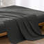 Drap plat 100% coton lavé MooMee-107894588-107894589