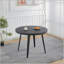 Table extensible, table à manger, table de bureau, table basse, pieds en métal, plateau en bois aggloméré-1792073950-1792073949
