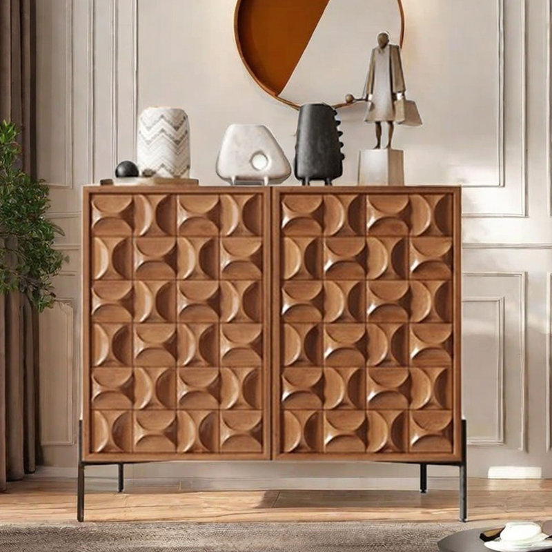Armoire multifonctionnelle en bois massif