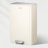 EKO Marina 50L / 13.2 Gal  Retangular Kitchen Step Trash Can, Stainless Steel Step-On Garbage Bin with Removable Inner Bucket, Vanilla-129490991